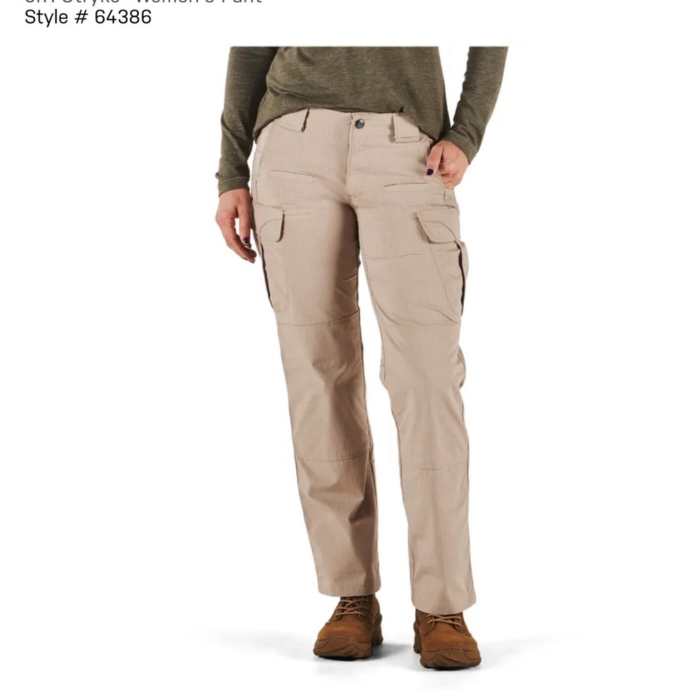 5.11 Tactical NWT Women's Taclite Patrol Duty Uniform PDU Cargo Pants khaki Sz 6